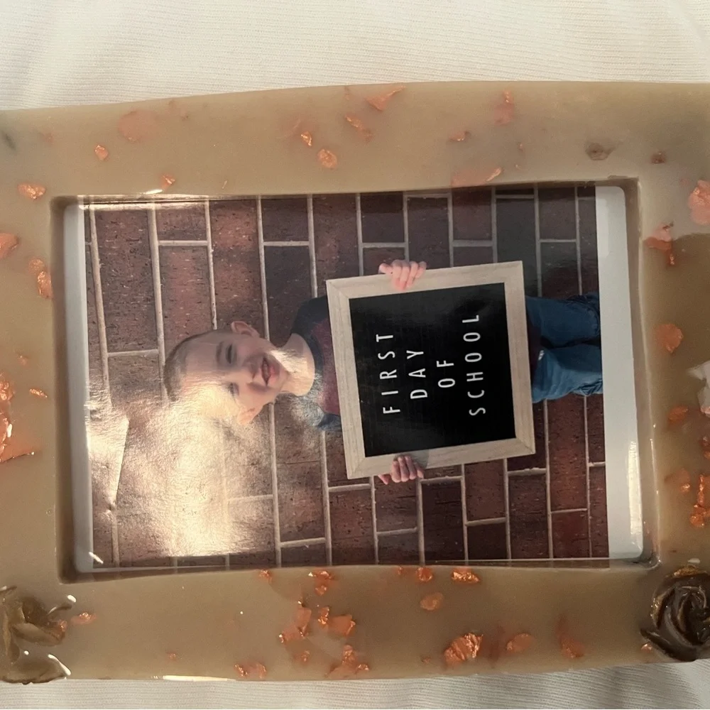 Custom Handmade Resin Frame - Picture 3 of 4